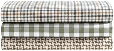 Eddie Bauer - King Size Sheet Set with Fitted Sheet & Pillowcases