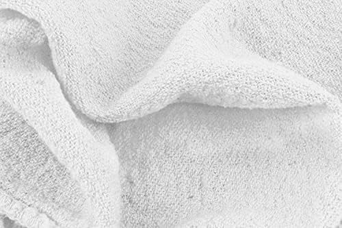 Avalon Towels Cotton Shop Rags – (Pack of 50) Size 12x14 Inches