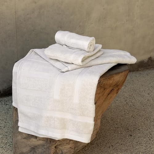 Italic Capri 100% Australian Cotton 12-Piece Family Towel Set - 600