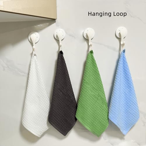 Cotton Dishcloths Set for Home and Kitchen Cleaning - 100% Cotton