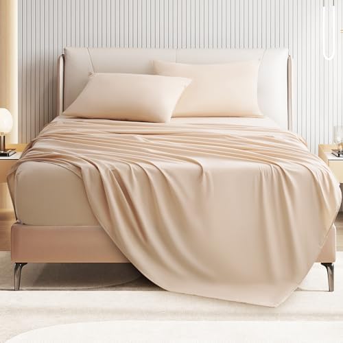 USXIBEITwin Size 3 Piece Bed Sheet Set - Ultra Imitation