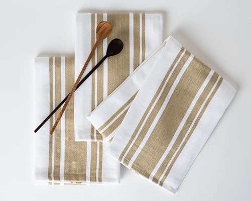 Kitchen Towels Set – Pack of 3 (20’’ x 30’’) Extra Large Premium