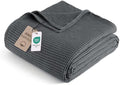Exclusivo Mezcla 100% Cotton Waffle Blanket King Size for Bed