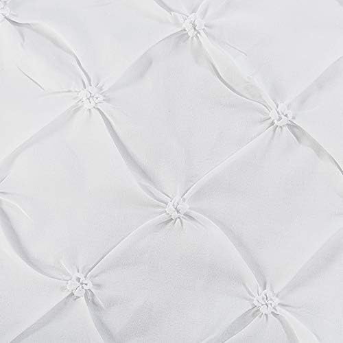 Vaulia King Pillow Shams 20 x 36 Set of 2, White