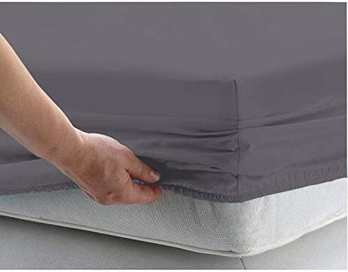 RENAURAA 1000 Thread Count Extra Long Staple 100% Cotton Sheet Set,4