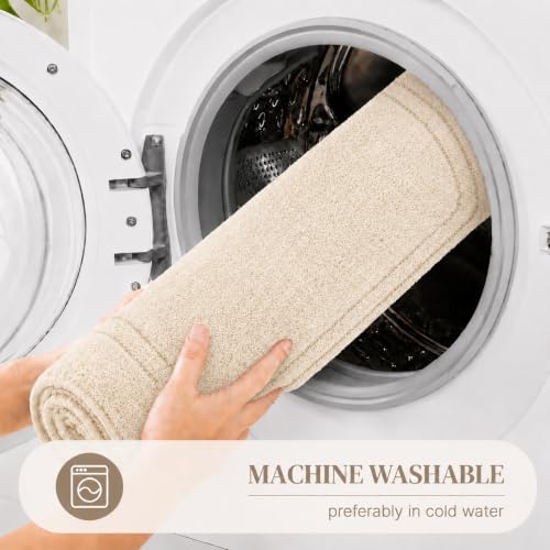 Bathroom Rugs Sets 5 Piece Memory Foam, Plush Comfort, Ultra