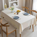 Tablecloth Table cltoh 120cm Round Cotton Linen Tablecloth Water Table