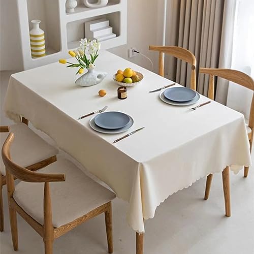 Tablecloth Table cltoh 120cm Round Cotton Linen Tablecloth Water Table