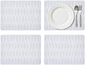 Pimpernel Eclipse Cork-Backed Placemats - Grey/Blue, Set of 4