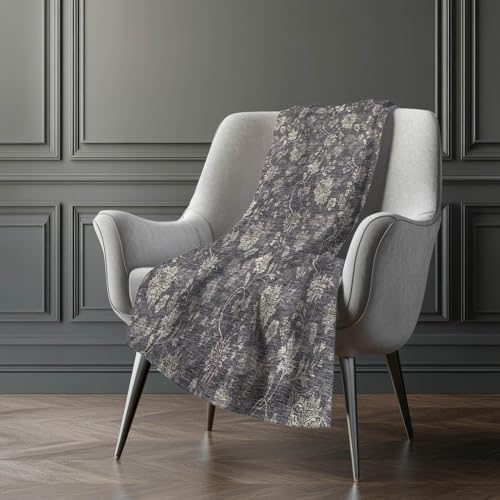 Addison Rugs ASB680 Taupe 50" x 70" Oversized Sherpa Throw Blanket