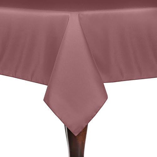 Ultimate Textile 52 x 70-Inch Rectangular Polyester Linen Tablecloth