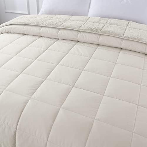 feather & loom Cozy Down Alternative Reversible Blanket - Microfiber