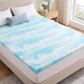 OLIXIS 3 Inch Queen Cooling Gel Infused Memory Foam Mattress Topper