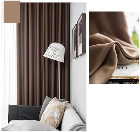 Beydodo Blackout Curtains 72 Inch Length 2 Panels, Curtains for Living