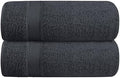 Belizzi Home Cotton 2 Pack Oversized Bath Towel Set 28x55 inches