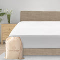 100% Egyptian Cotton Twin XL Fitted Sheet, 1000 Thread Count - White