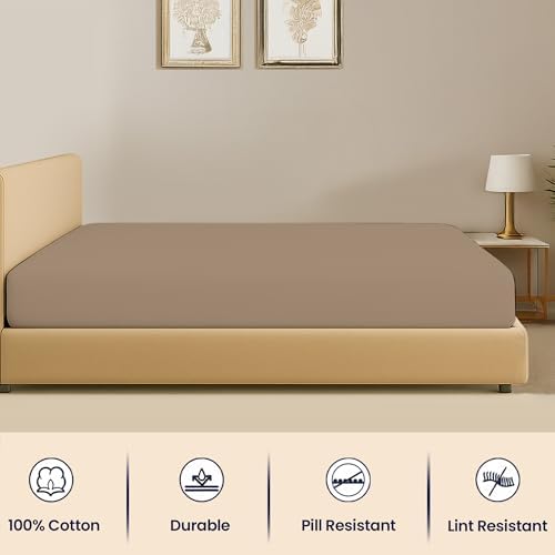 SGI Bedding 144′′W × 84′′L 1Pc Family XL Fitted Sheet Only 100%