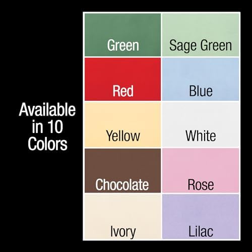 Collections Etc 70 Inch Round Solid Colored Tablecloth, 100% Durable