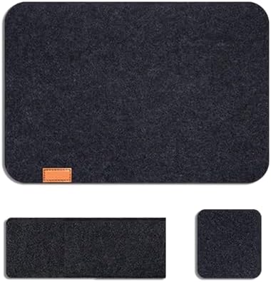 Multipurpose Felt Placemat Bundle 6PCs Stainproof Thermal Insulation