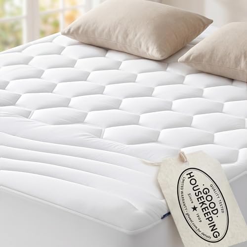 Bedsure Queen Mattress Pad, Mattress Topper with 8-21 Inches Deep