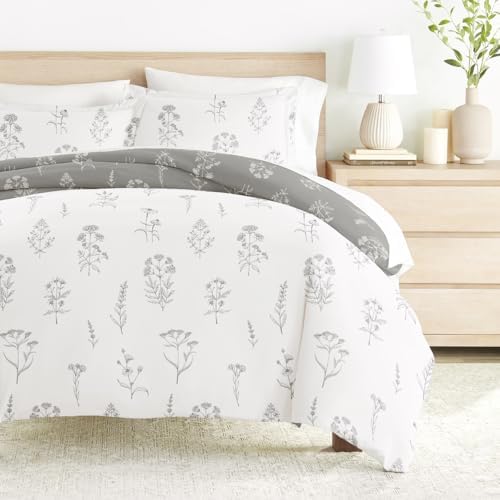 Linens & Hutch Duvet Cover Set Patterned Microfiber Ultra Soft Bedding