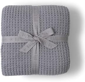 Barefoot Dreams® CozyChic® Waffle Bed Blanket, Dove Gray, King