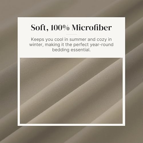 Modern Threads 4-Piece Ultra Soft Microfiber Bed Sheets Set, Wrinkle