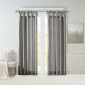 Madison Park Faux Silk Curtain Single Panel for Privacy, 50x120