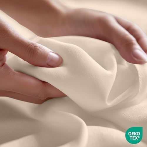 Queen Size Flat Sheet Only, Ultra Soft & Breathable Hotel Sheets