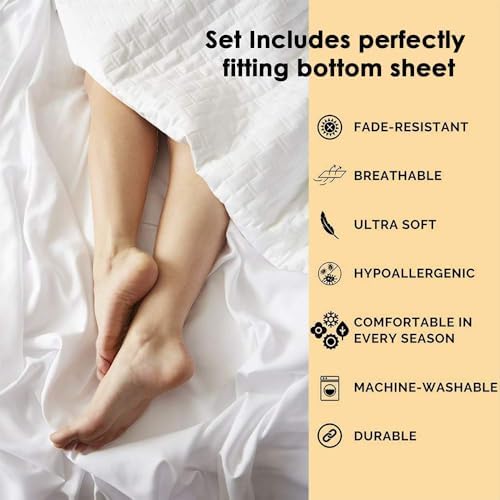 Shreem Linen 100% Giza Egyptian Cotton 4 Piece Flex Head King Sheet