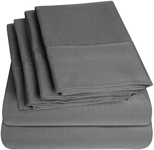 SHERA'S BEDDINGS Sheet Set- Elastic All Around-Fits Mattress Upto 16"