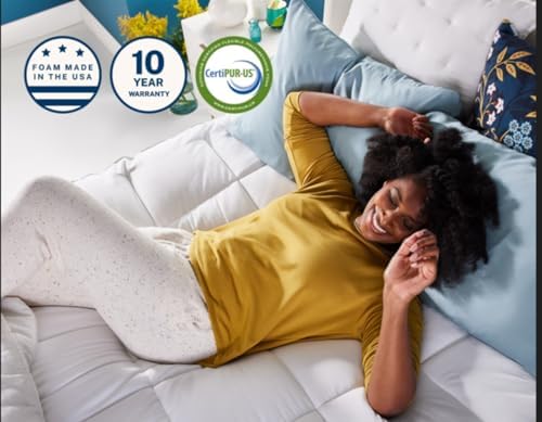 Sleep Innovations Cooling Comfort Gel Memory Foam Dual Layer Mattress