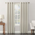 Sun Zero Soho Blackout Energy Efficient Grommet Curtain Single Panel