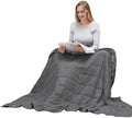 MOTRIP Soft Weighted Blanket, Dark Grey, 48 * 72 10LBS