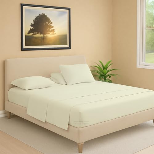 Split Head 4 PC Sheet Set 18" Deep Egyptian Cotton 600 TC King