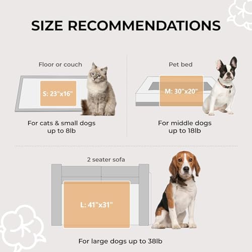 1 Pack 3 Calming Blankets Fluffy Premium Fleece Pet Blanket Soft