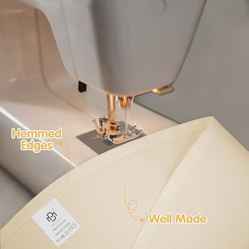 BRILLMAX 6 Pack Beige Round Tablecloths 70 Inch for 30"-48" Tables
