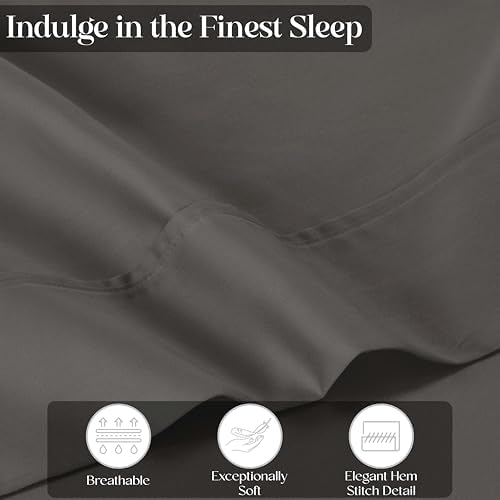 SUPERIOR 1400-1500 Thread Count Cotton Rich Sheet Set, Heavy Daily