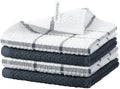 Niallant 4PCS Cotton Terry Dish Rags, Quick Drying Dish Cloths