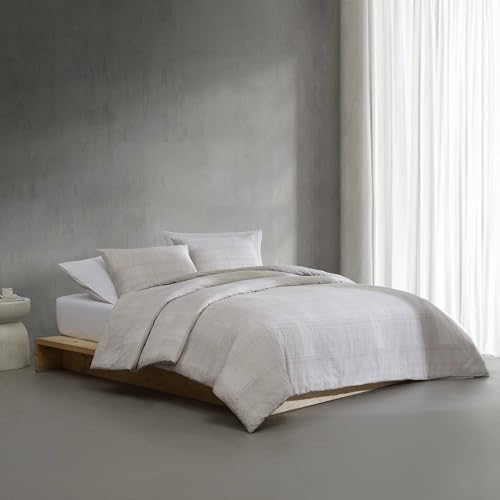 Calvin Klein - Duver Duvet Set, Cotton Bedding with Matching Shams