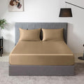 THXSILK 100% Mulberry Silk Fitted Sheet Set, 7A+ Silk 3 Pieces Bed