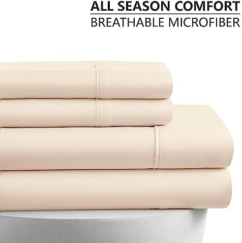 American Home Collection Full Size Sheet Set - Ultra-Soft Microfiber