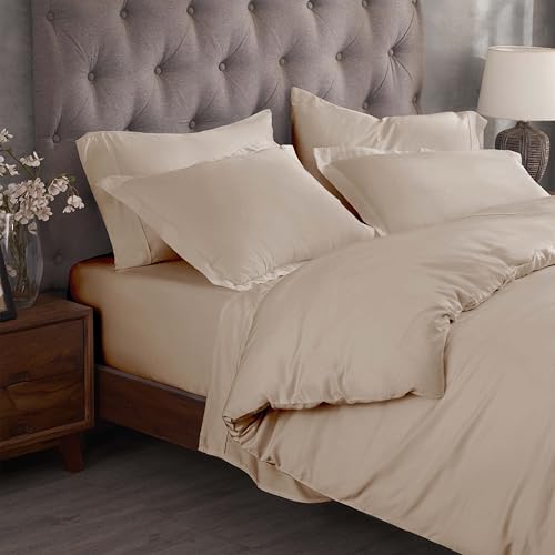 Superior Egyptian Cotton 300 Thread Count Duvet Cover Set, Includes 1