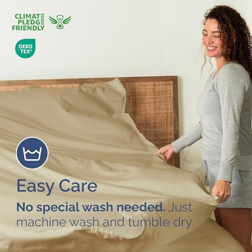 Cal King Flat Sheet - Single Top Flat Sheet Only - Soft & Cooling