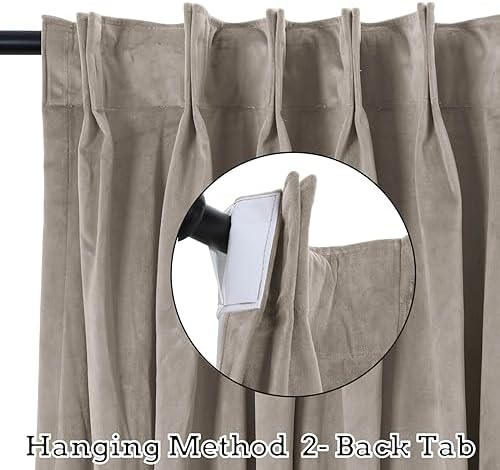 Drapifytex 84 Inches Long by 58 Inches Wide Solid Color Thermal
