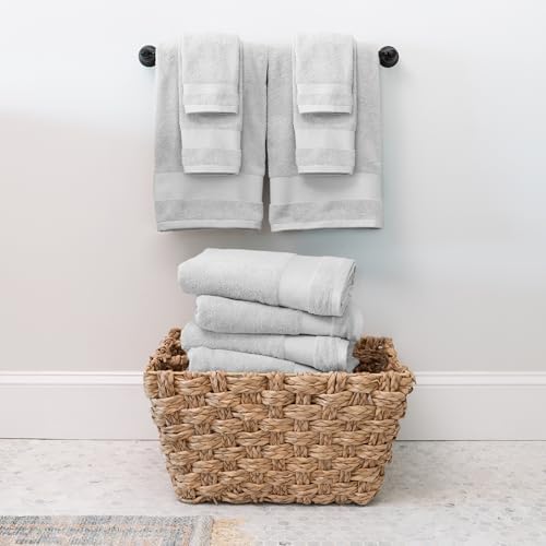 Merit Linens Ultra Soft 100% Cotton 6-Piece Bath Towel Set - One Size