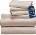 California Design Den 6 Piece Full Size Sheet Set with 4 Pillowcases