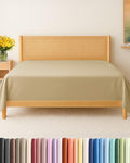 Cal King Flat Sheet - Single Top Flat Sheet Only - Soft & Cooling