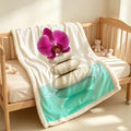 Minimalist Balance Double-Layer Reversible Sherpa Blanket 60”x 80”