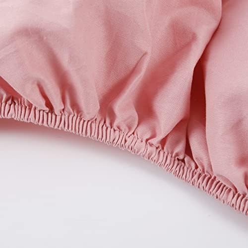 NHNHN Fitted Sheet-Deep Pockets-Soft Microfiber-Easy Care-Shrinkage
